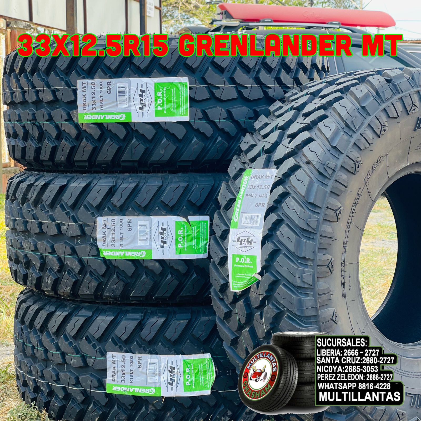 33X12.5R15 GRENLANDER MT-LT